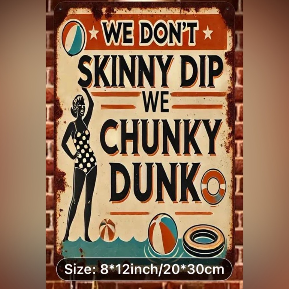 New Metal Sign (8x12”)